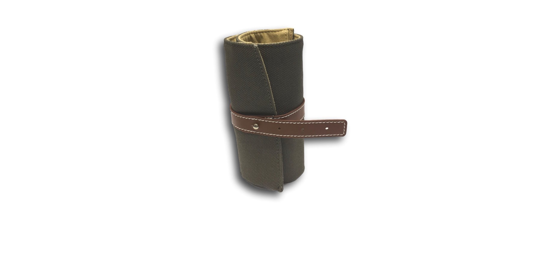 marmotte-kronokeeper-en-canevas-pour-6-montres noir vert