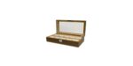 boite-a-montres-clipperton-10-en-bois-marron-avec-couvercle-en-verre