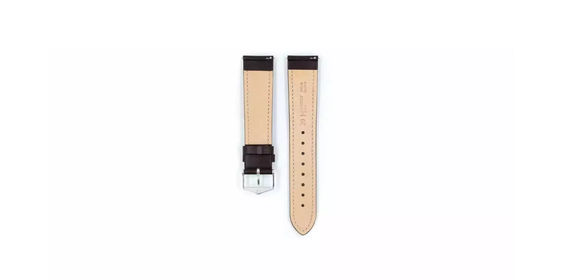 bracelet-kent-noir-hirsch