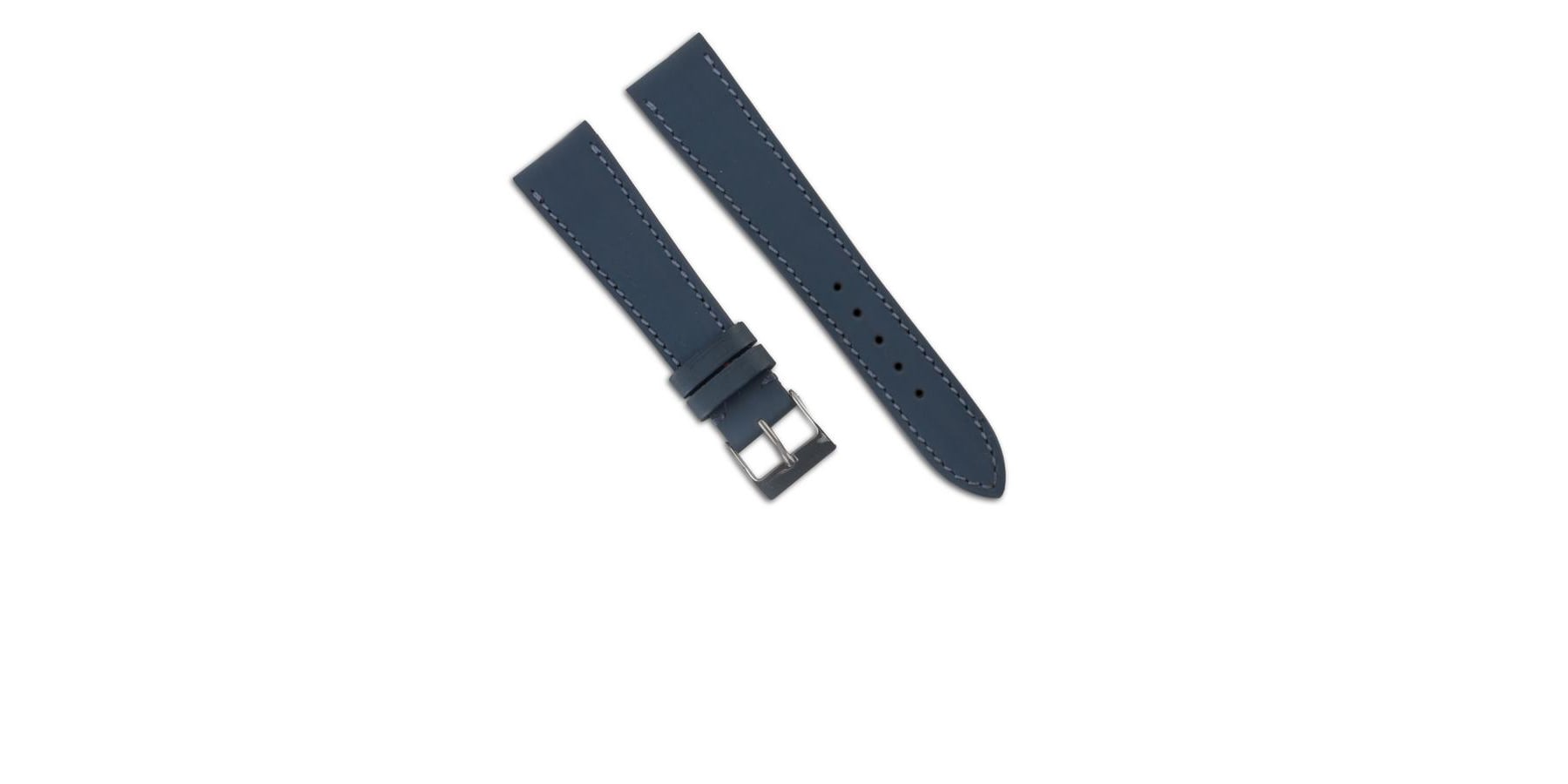 Bracelet chroma stripes Veau rubber bleu VC07