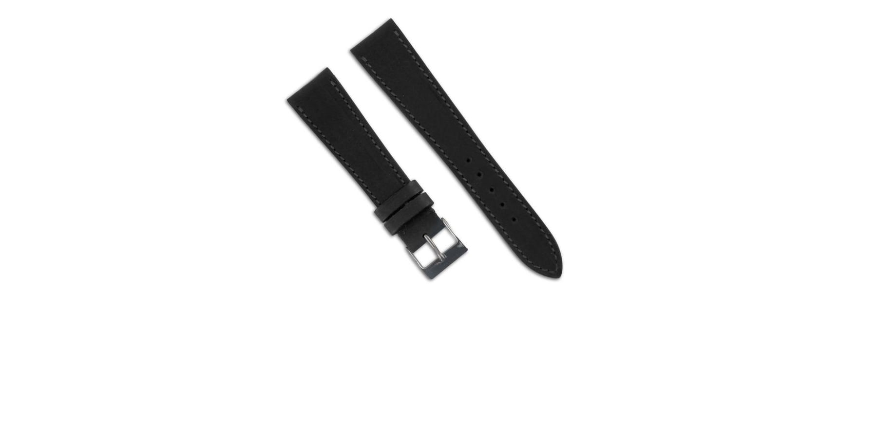 Bracelet chroma stripes Veau rubber noir VC01