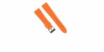 Bracelet chroma stripes Veau rubber orange VC14