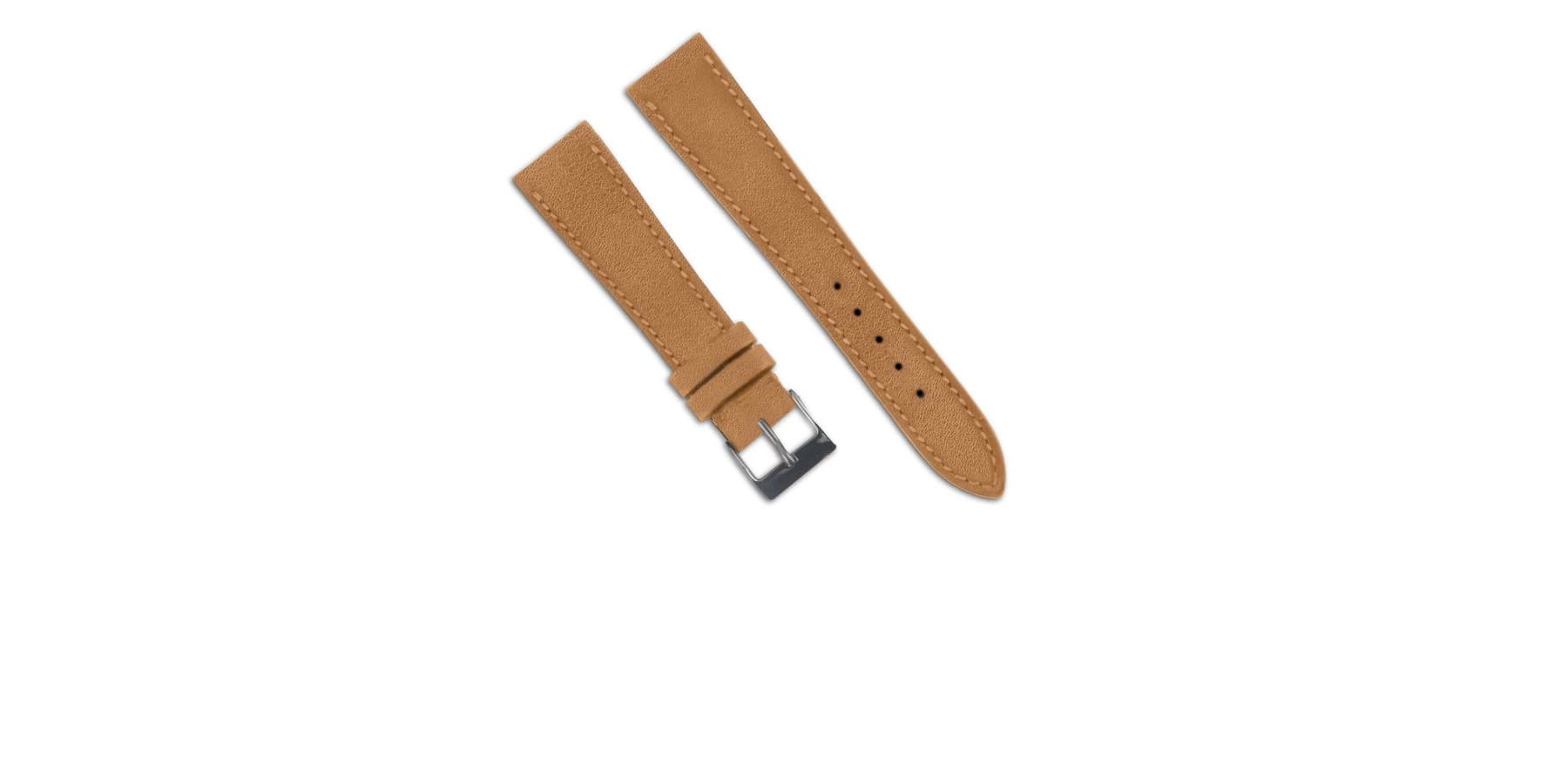 Bracelet chroma stripes Veau vieilli camel VV07