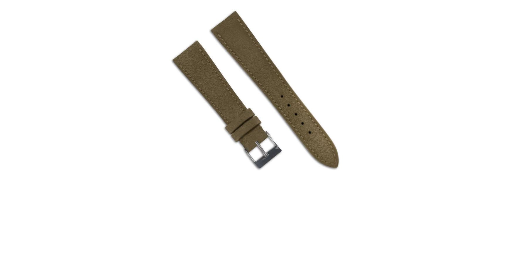 Bracelet chroma stripes veau vieilli olivier VV10