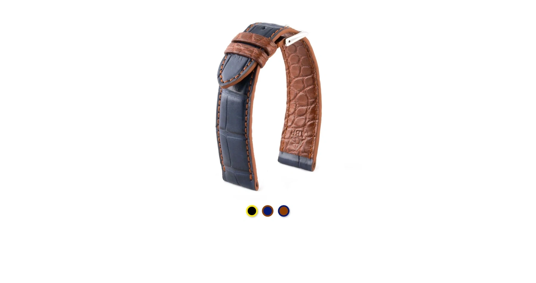 bracelet-montre-artisan-cuir-alligator