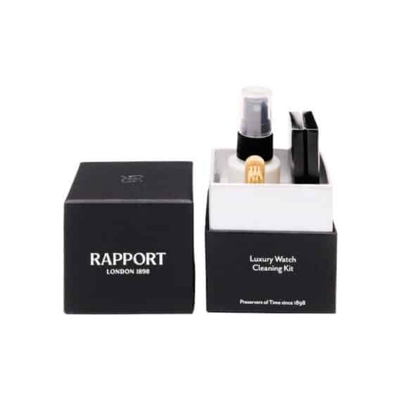 Kit de nettoyage de luxe pour montre Rapport London