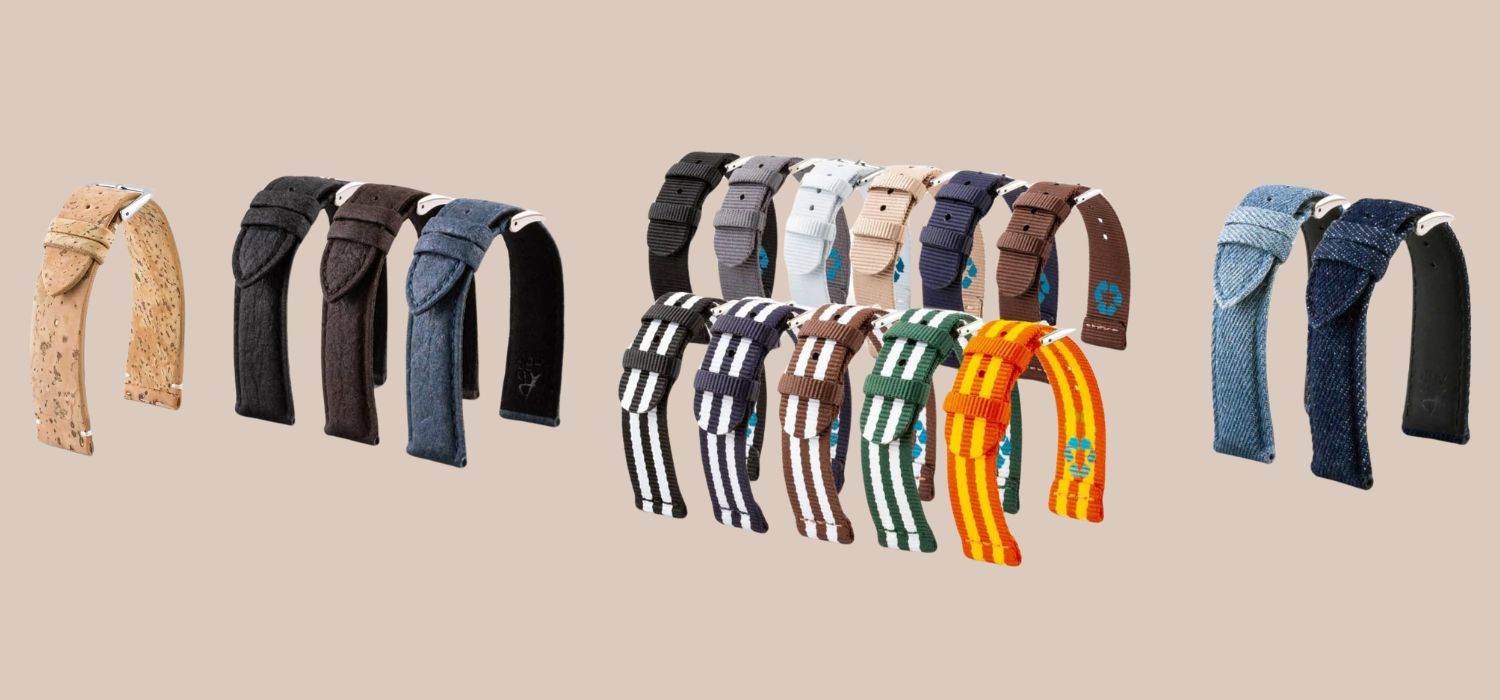 Les matières éco-responsables pour votre bracelet de montre