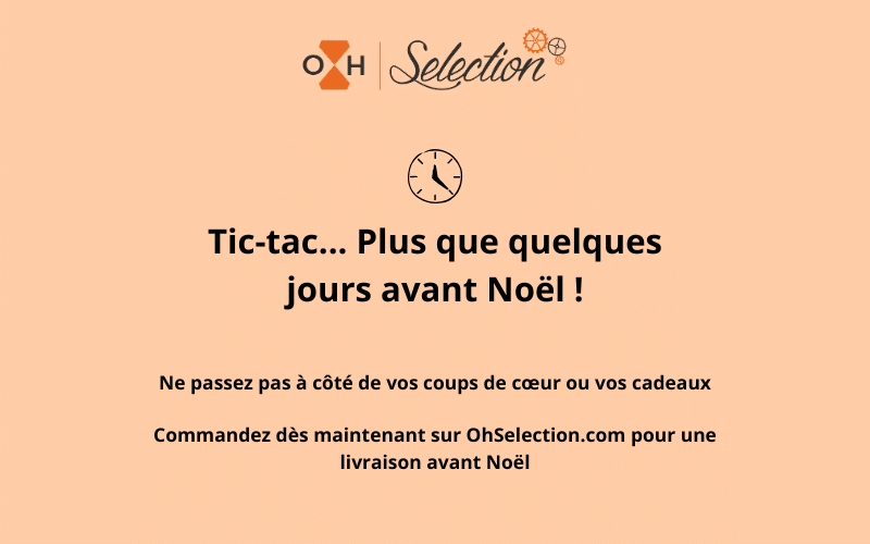 Ne passez pas à côté de vos coups de cœur. Le temps presse sur OhSelection.com. (800 x 500 px)