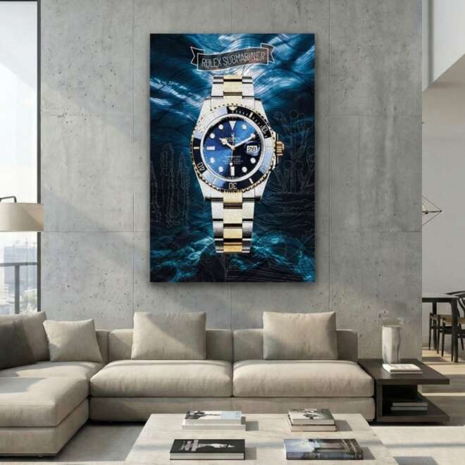 Rolex Submariner Alu Dibond Print