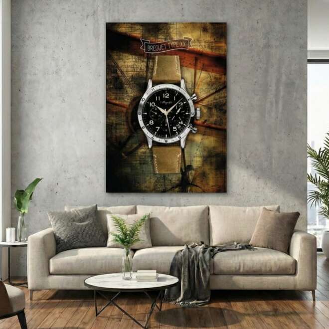 Breguet Type XX poster on Alu Dibond
