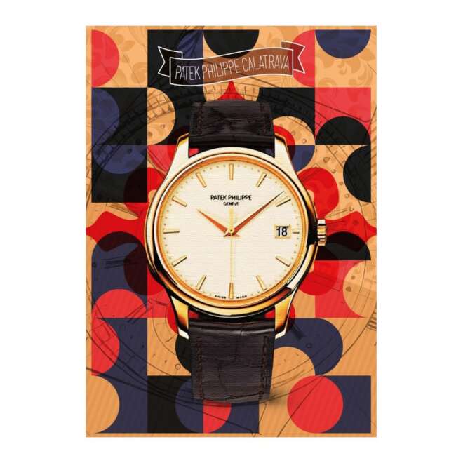 Patek Philippe Calatrava Poster – A5, A3, and A2 formats
