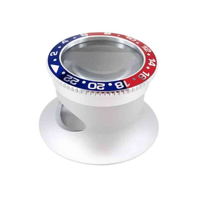 10x magnification loupe Pepsi GMT MisterChrono