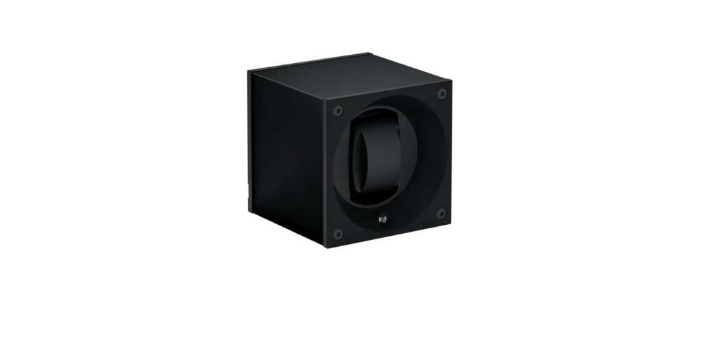 Remontoir SwissKubik Masterbox Aluminium Noir 1 montre