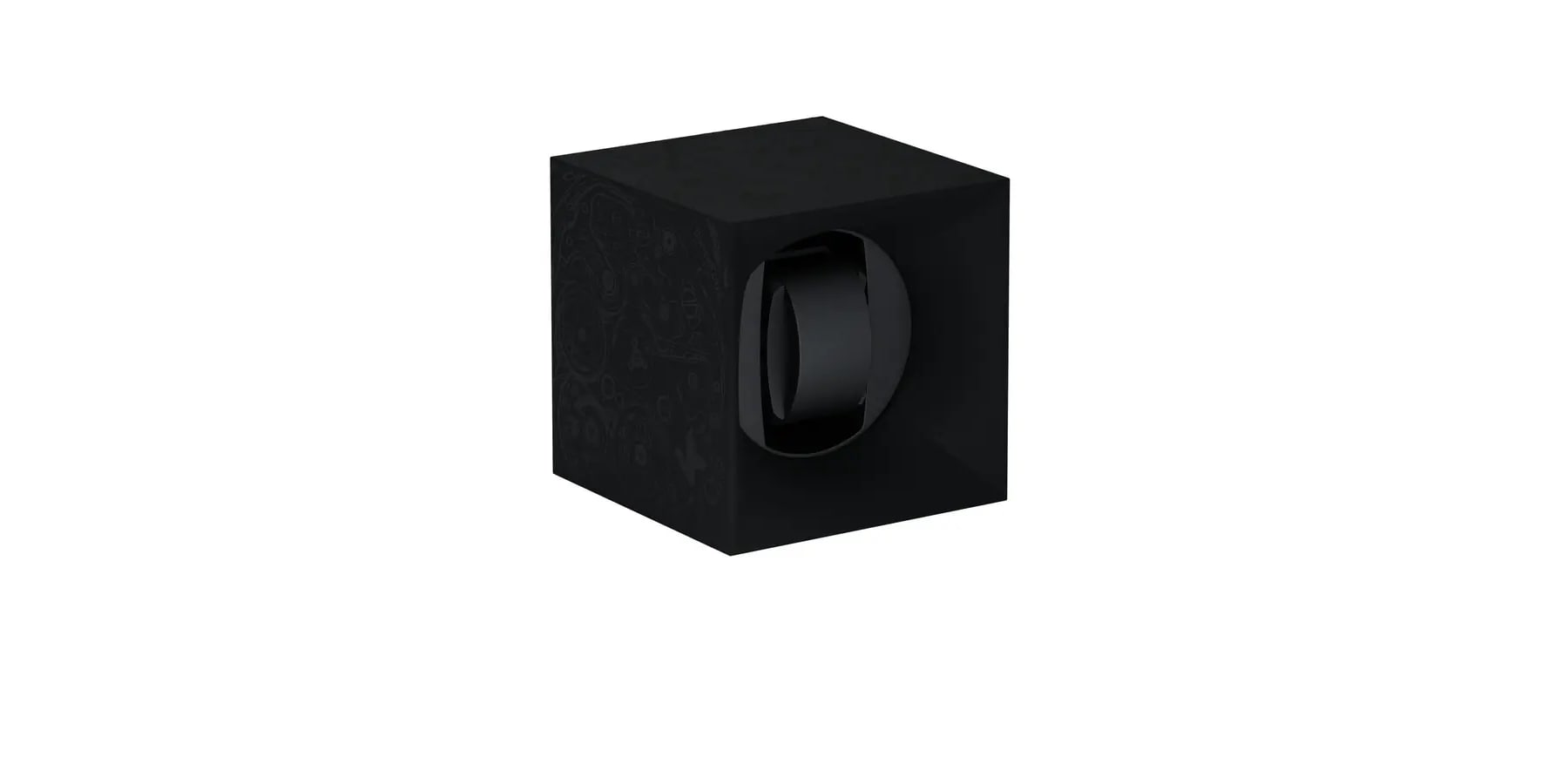 SwissKubik Startbox Soft Touch Black Watch Winder - Image 2