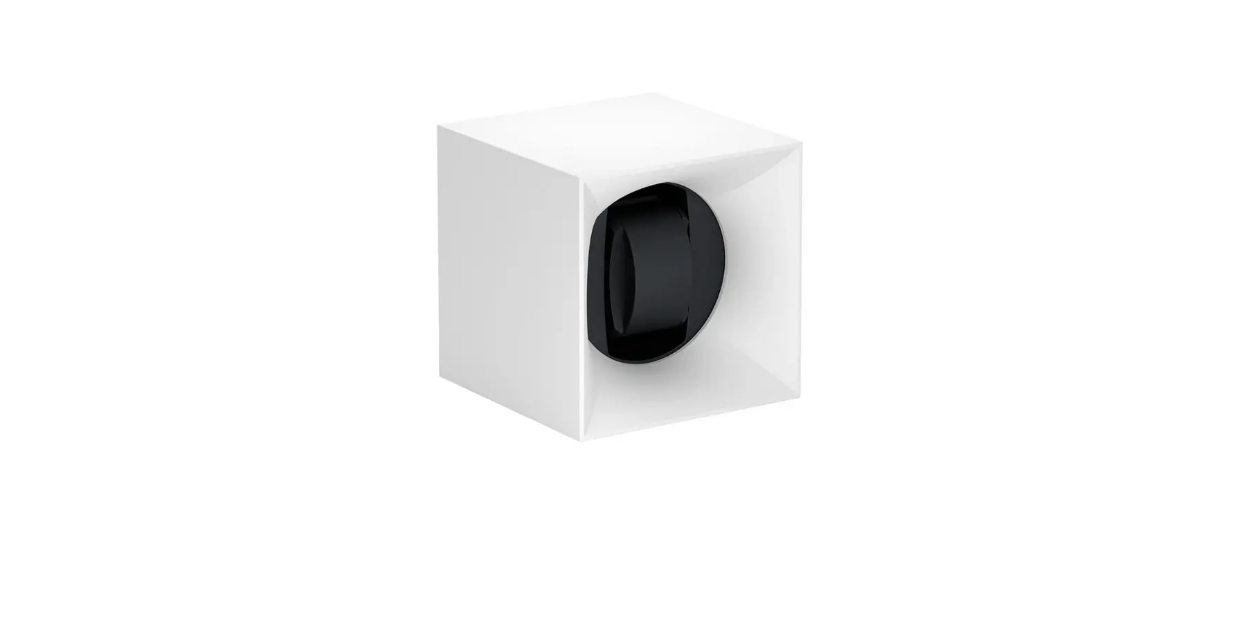 SwissKubik Startbox Soft Touch White Watch Winder