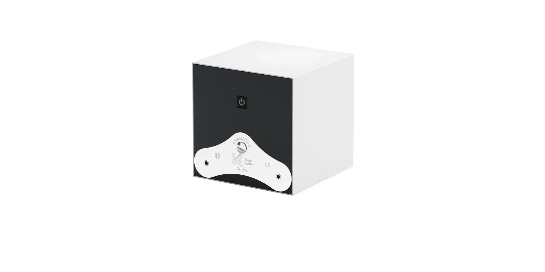 SwissKubik Startbox Soft Touch White Watch Winder - Image 2