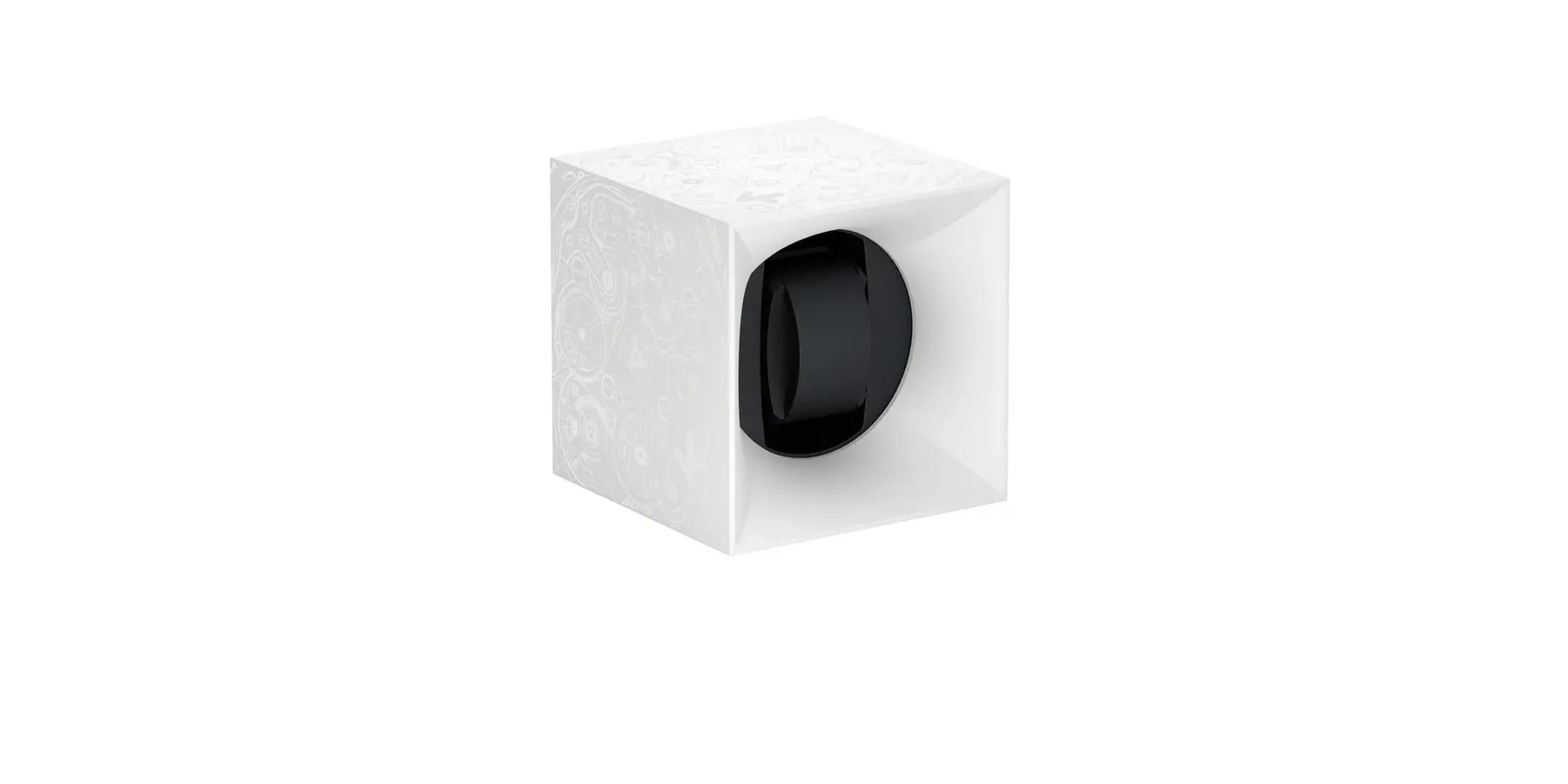 SwissKubik Startbox Soft Touch White Watch Winder - Image 4