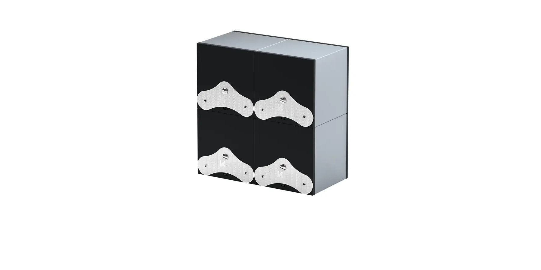Remontoir SwissKubik Masterbox Argent pour 4 montres – Image 2