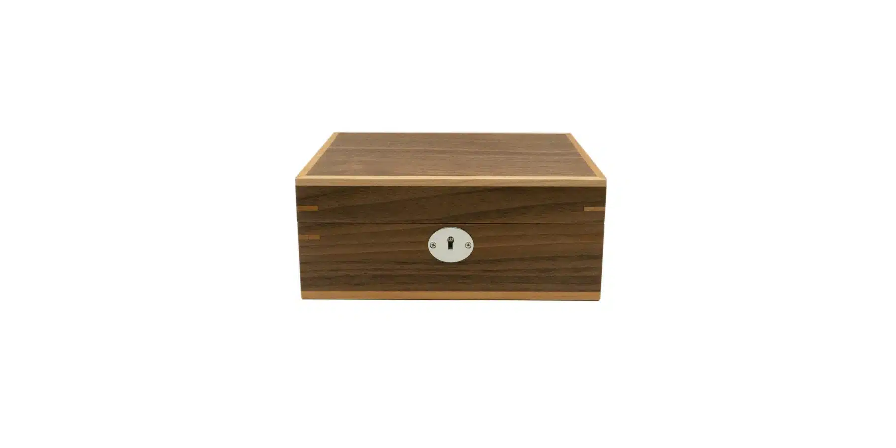 Brown wooden watch box, 6 slots, KronoKeeper Clipperton - Image 2