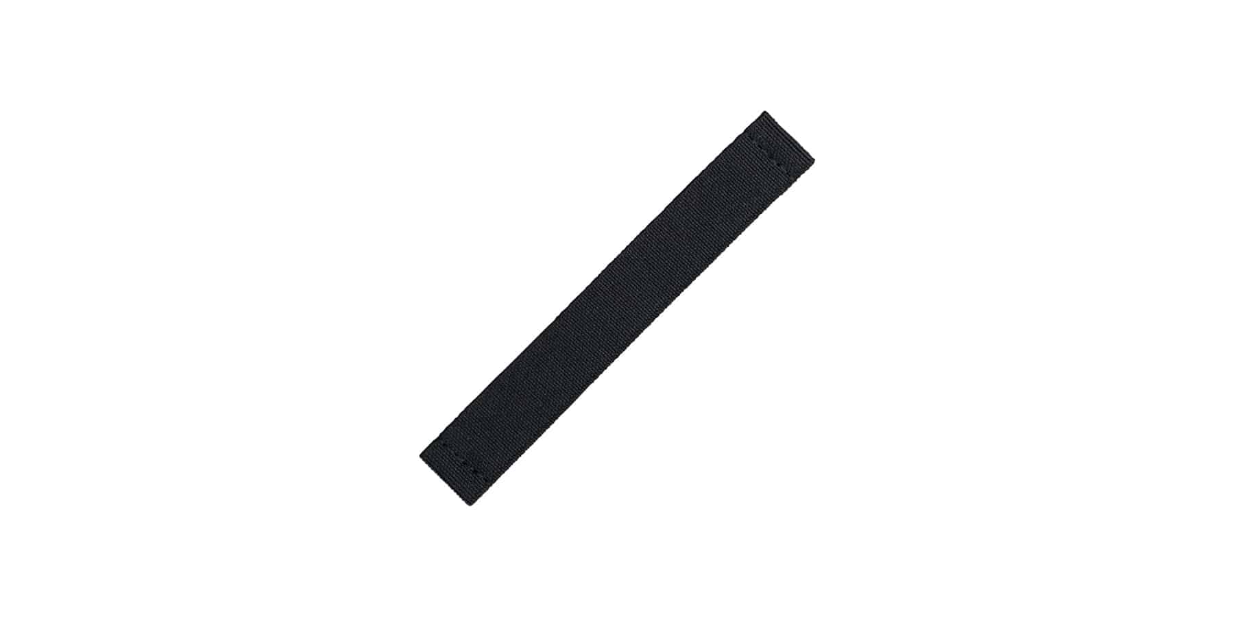 Delugs black elastic loop strap