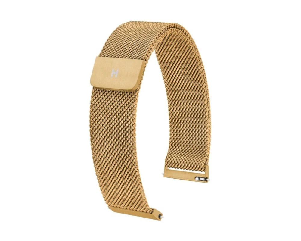Hirsch Gold Stainless Steel Milanese Bracelet - Image 2