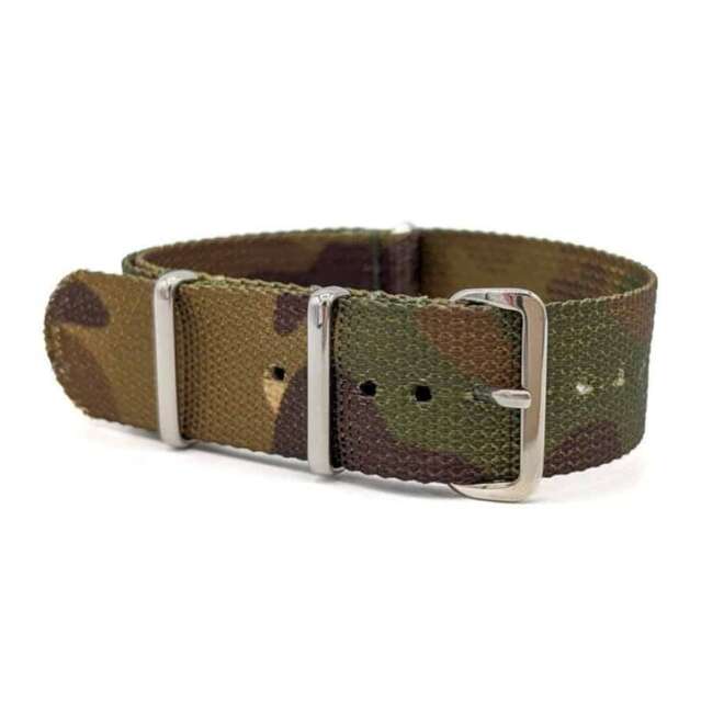 Military Camouflage NATO Strap