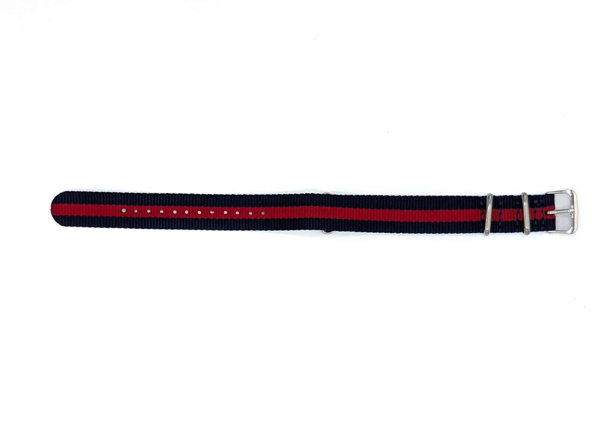 Blue and red Navy NATO strap - Image 3
