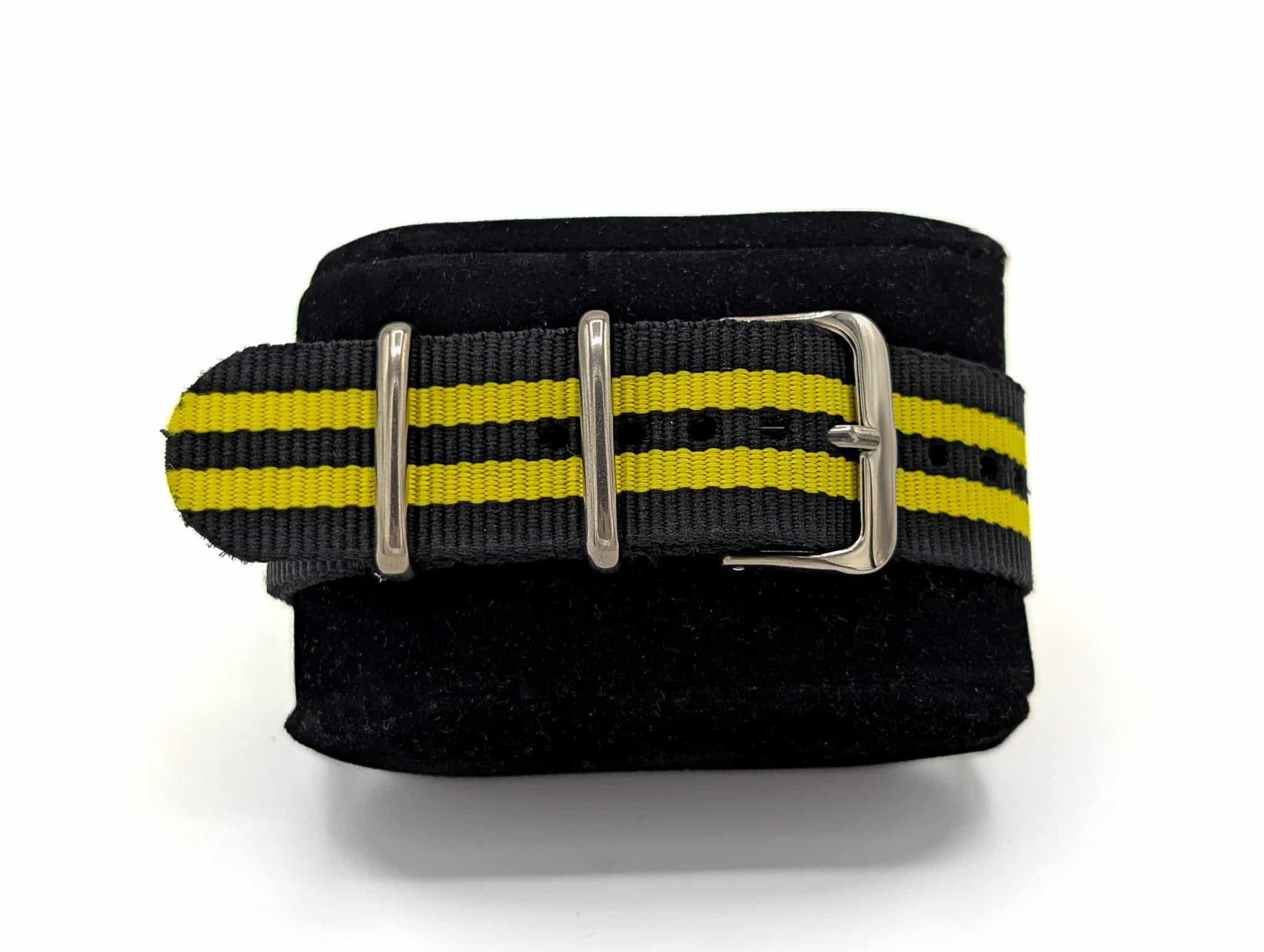 NATO Colors Black and Yellow Strap - Image 3