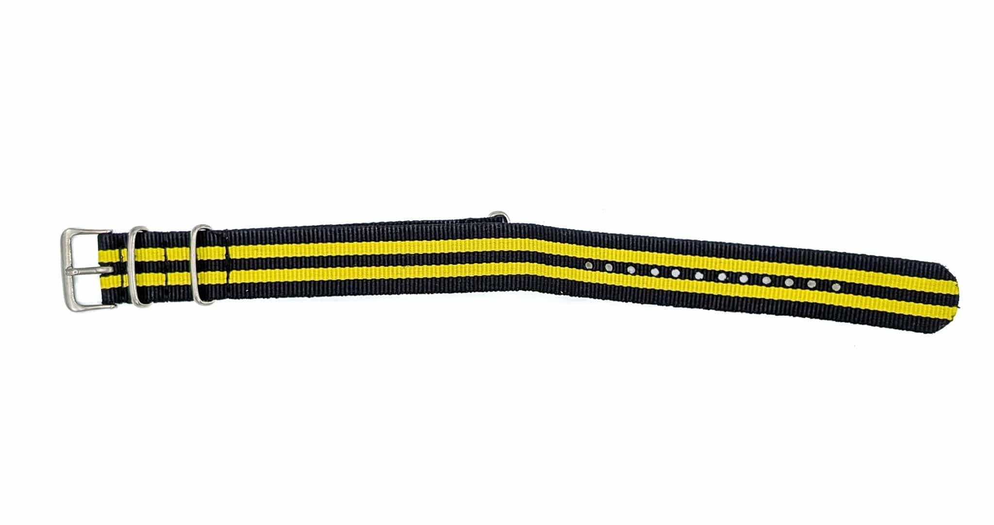 NATO Colors Black and Yellow Strap - Image 2