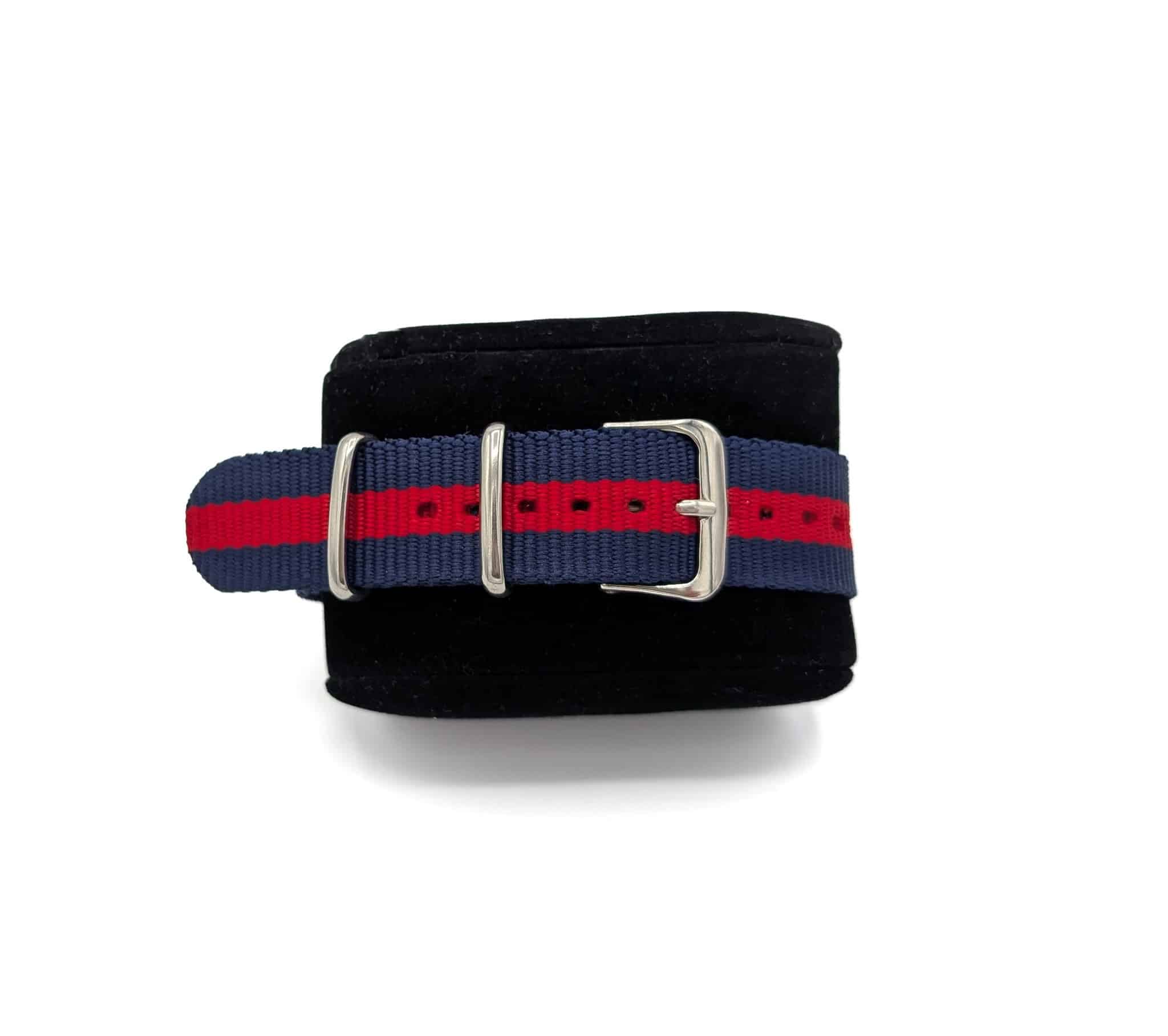 Blue and red Navy NATO strap - Image 2