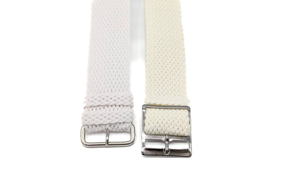 Bracelet Perlon Classic blanc – Image 3