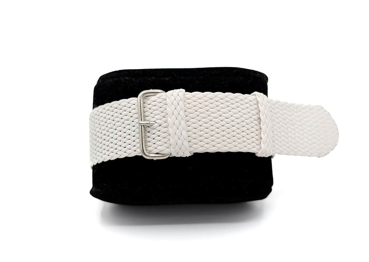Bracelet Perlon Classic blanc – Image 2