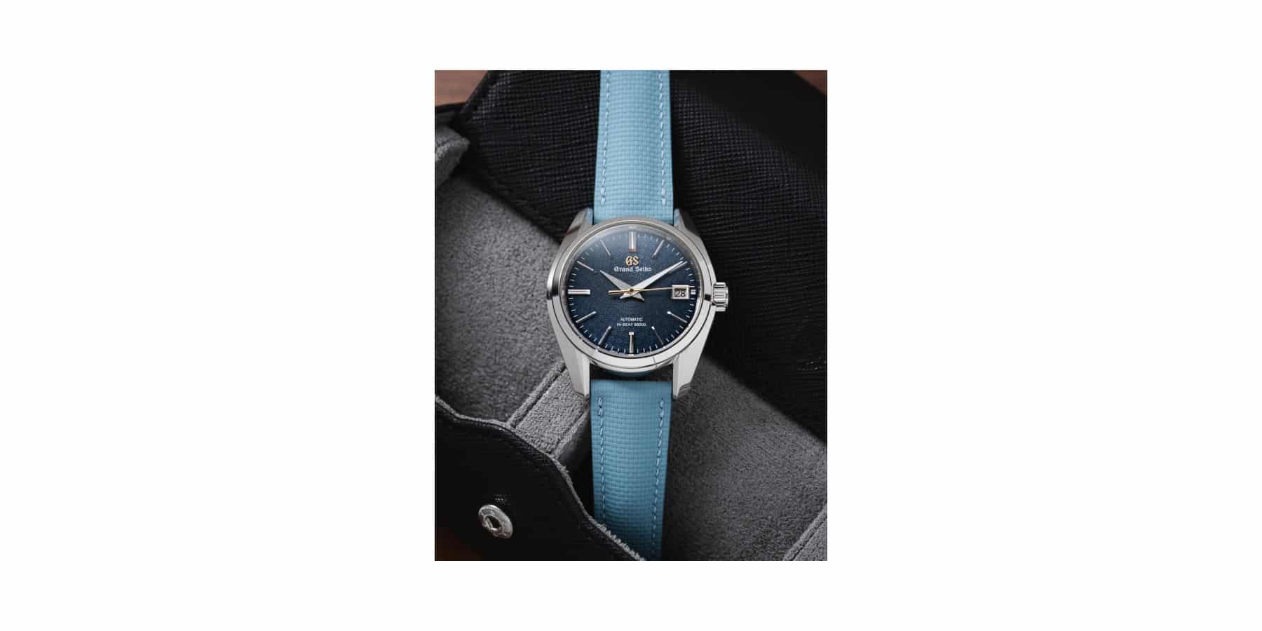 Bracelet signature Delugs en sailcloth bleu – Image 3