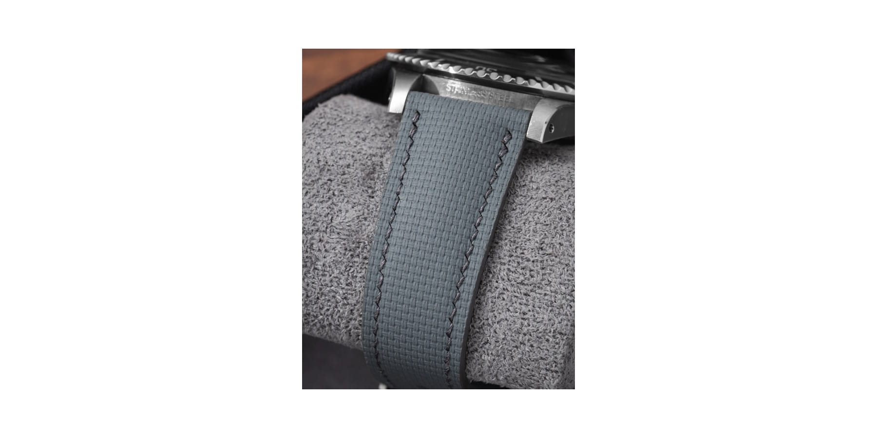 Delugs Grey Sailcloth Signature Strap - Image 4