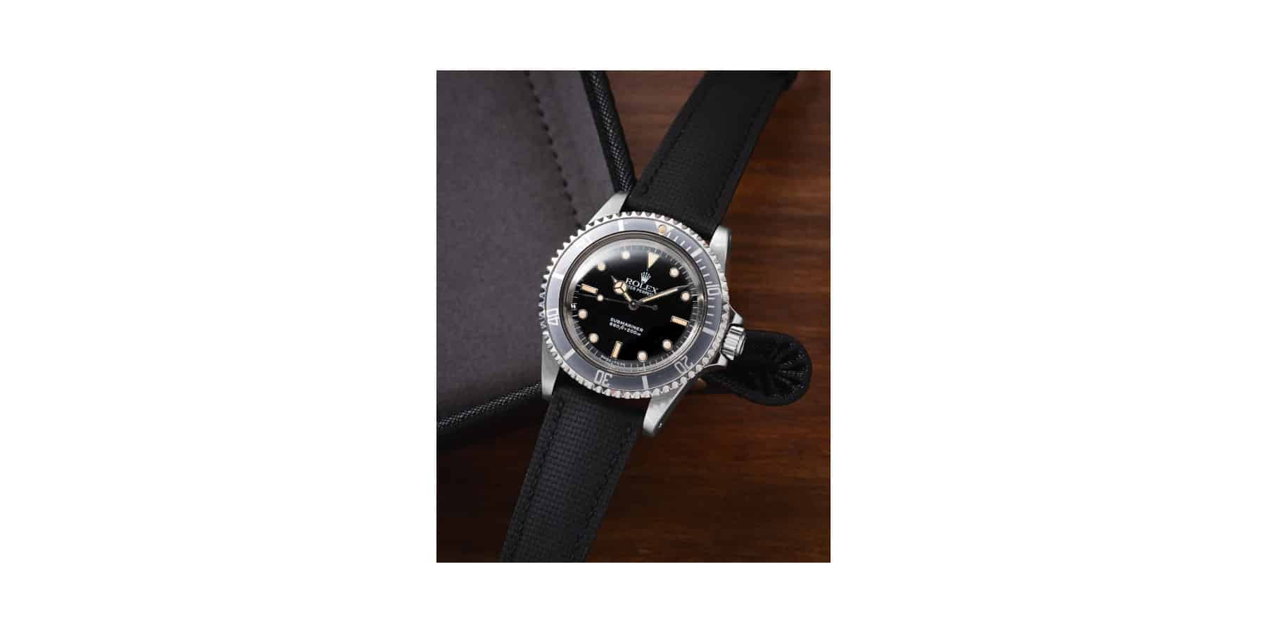 Delugs Signature Black Sailcloth Strap - Image 2