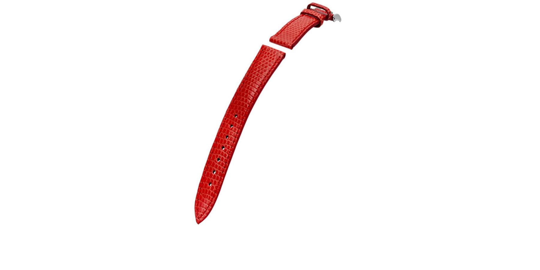 Bouveret Vendôme genuine lizard leather watch strap