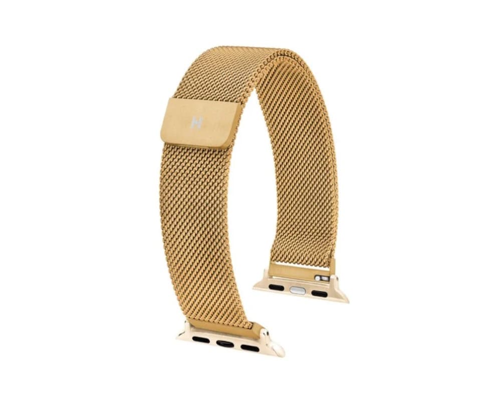 Hirsch Gold Milanese Mesh Bracelet for Apple Watch - Image 2