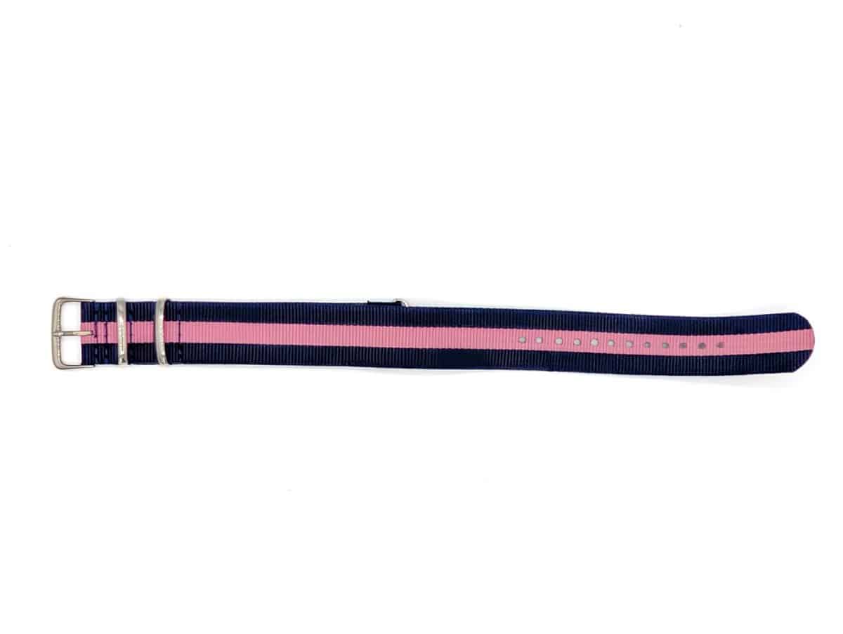 Trendy Blue and Pink NATO Strap - Image 3