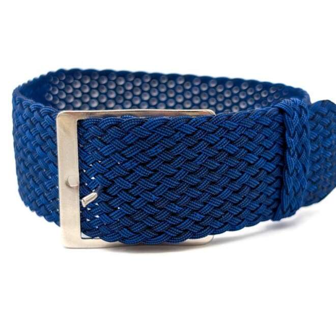 Bracelet Perlon Classic bleu