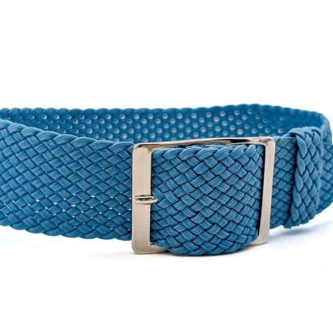 Bracelet Perlon Colors bleu ciel