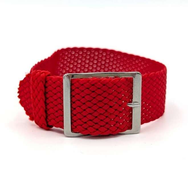 Bracelet Perlon Colors rouge