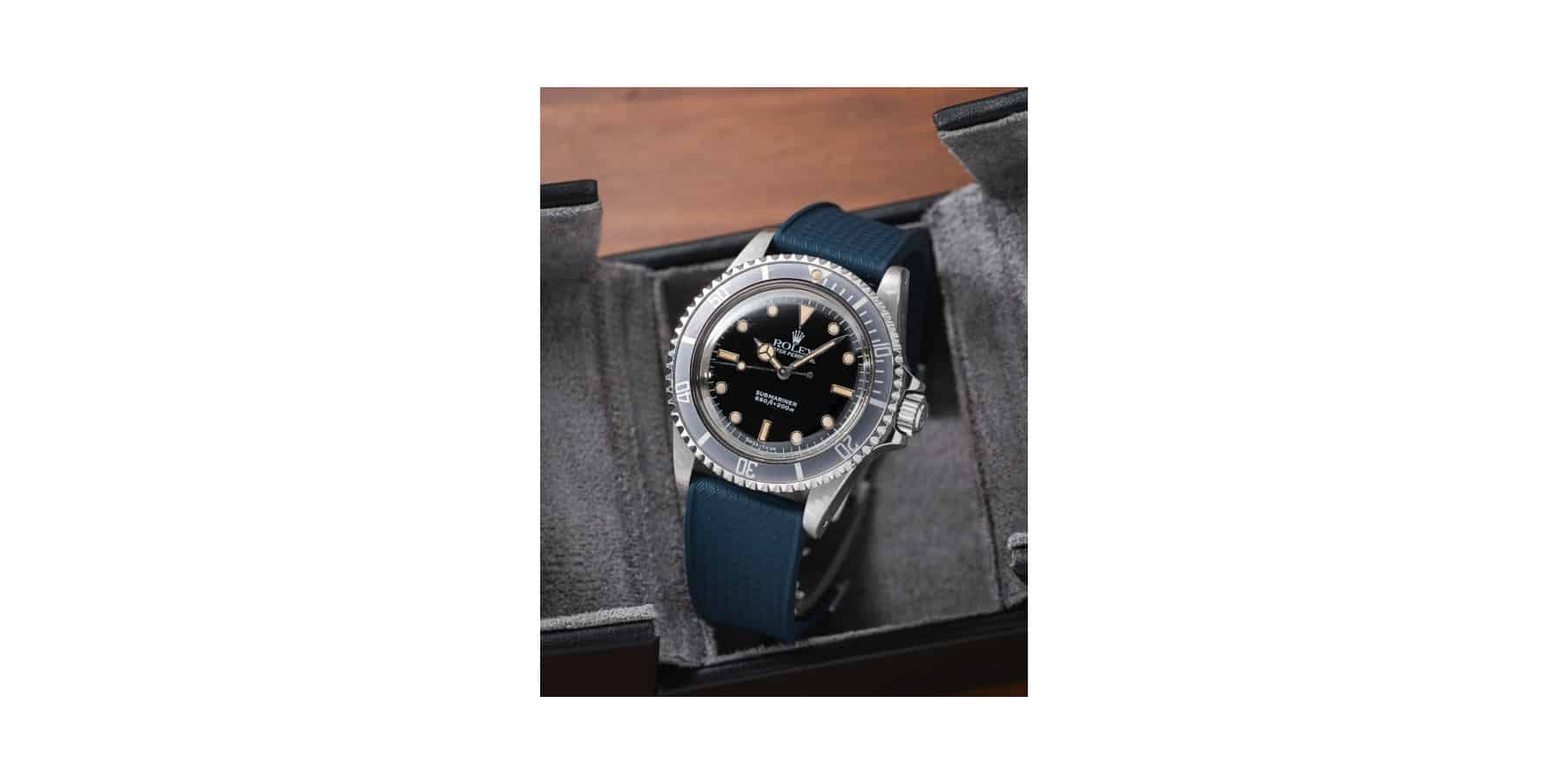 Delugs CTS Tropical Blue Rubber Strap - Image 2