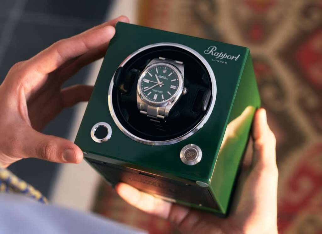Remontoir EVO Single Watch Winder Racing Green