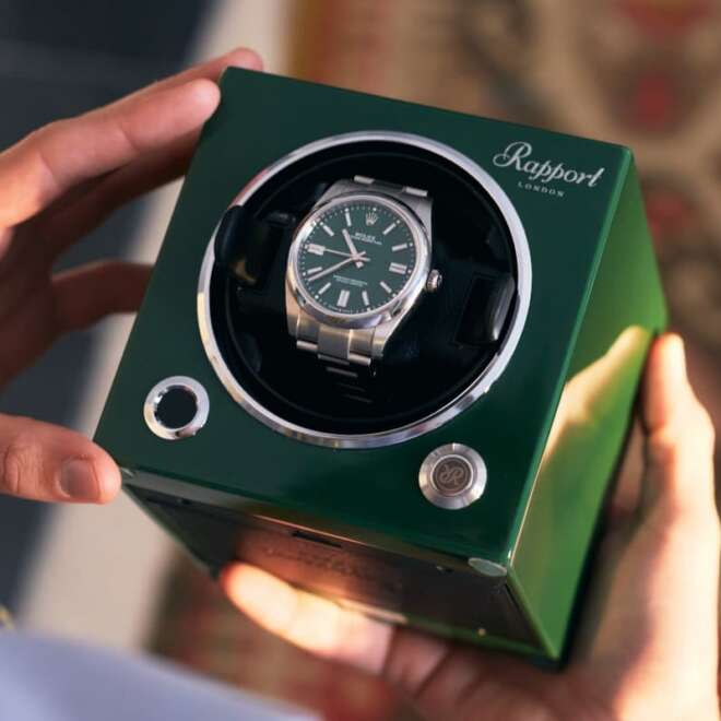 Remontoir EVO Single Watch Winder Racing Green – Image 5