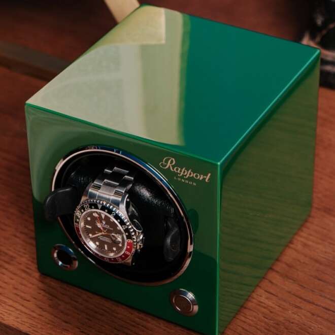 Remontoir EVO Single Watch Winder Racing Green – Image 6