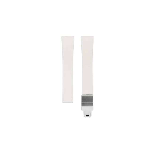 Bracelet de montre Delugs CTS Caoutchouc Blanc