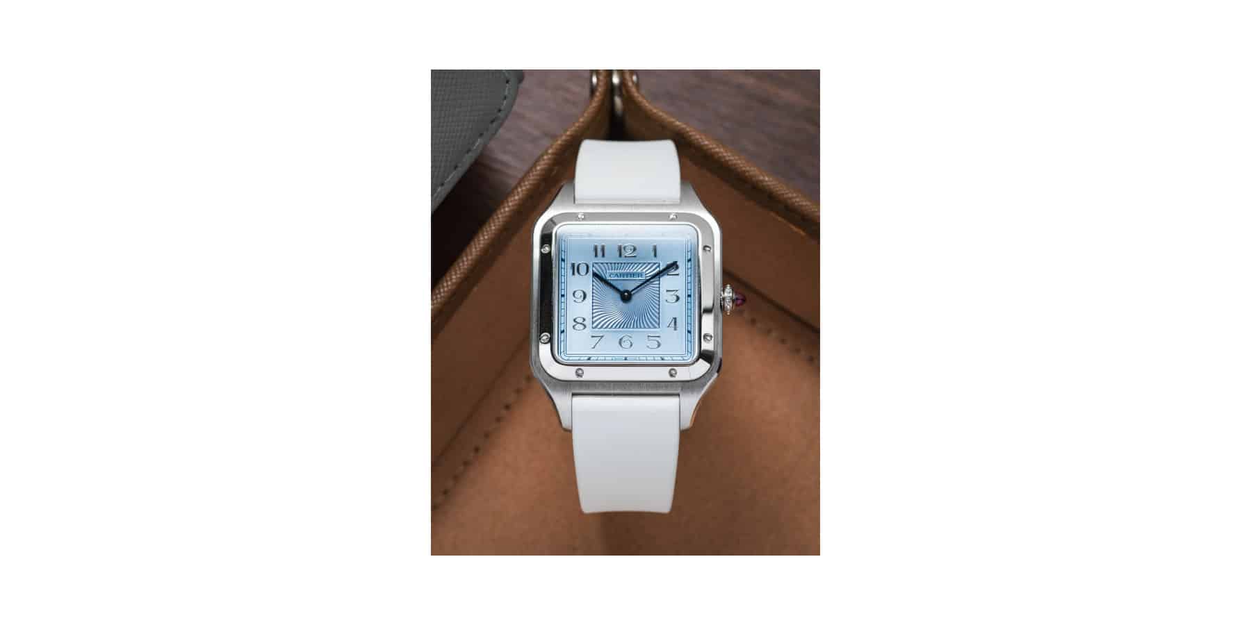 Delugs CTS White Rubber Watch Strap - Image 4