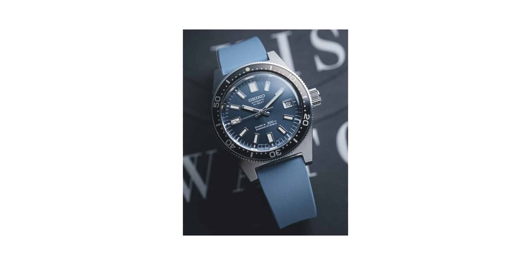 Delugs CTS Rubber Watch Strap Light Blue - Image 3