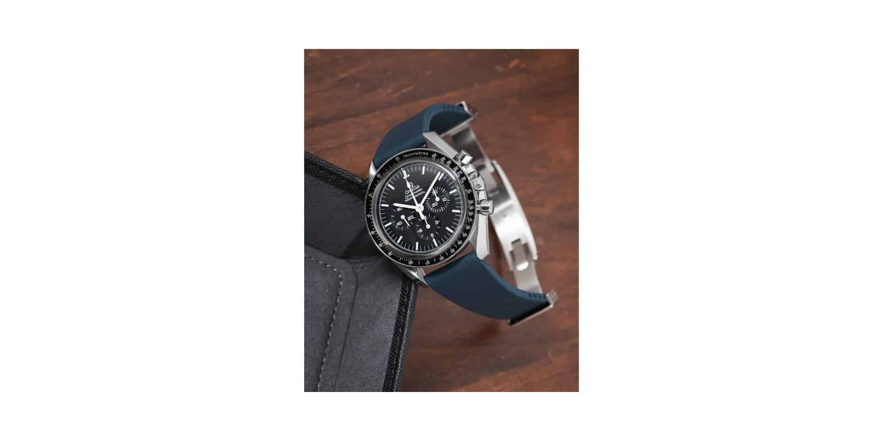 Delugs CTS Rubber Watch Strap Navy - Image 2
