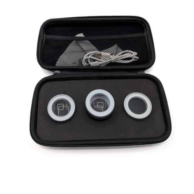 LED watchmaker’s loupe kit